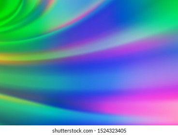 Light Multicolor, Rainbow vector abstract bokeh pattern. Colorful abstract illustration with gradient. The background for your creative designs.