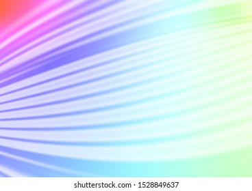 Light Multicolor, Rainbow vector abstract blurred background. Colorful illustration in blurry style with gradient. A completely new design for your business.