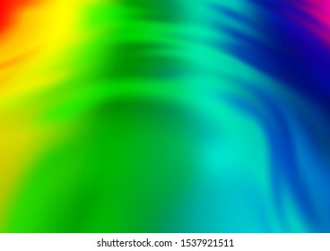 Light Multicolor, Rainbow vector abstract blurred background. Colorful abstract illustration with gradient. The best blurred design for your business.