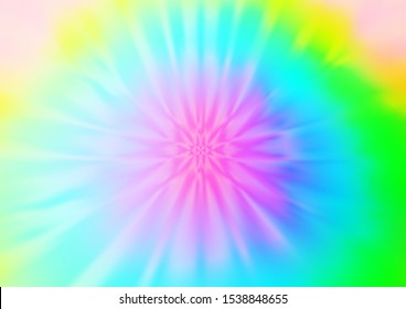 Light Multicolor, Rainbow vector abstract blurred pattern. An elegant bright illustration with gradient. A completely new template for your design.