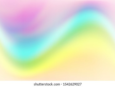 Light Multicolor, Rainbow vector abstract bright template. Modern geometrical abstract illustration with gradient. The blurred design can be used for your web site.