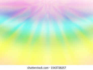 Light Multicolor, Rainbow vector abstract bright background. Colorful abstract illustration with gradient. The template for backgrounds of cell phones.
