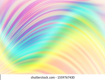 Light Multicolor, Rainbow vector abstract blurred pattern. A vague abstract illustration with gradient. A completely new design for your business.