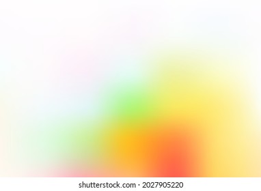 Light Multicolor, Rainbow vector abstract blurred template. A vague abstract illustration with gradient. Smart texture for your design.
