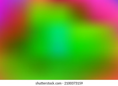 Light Multicolor, Rainbow vector abstract bokeh pattern. Creative illustration in halftone style with gradient. Sample for your creative designs.