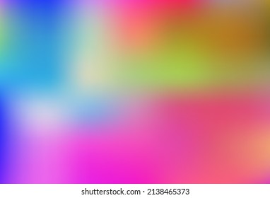 Light Multicolor, Rainbow vector abstract bright background. A vague abstract illustration with gradient. Brand new design for your business.