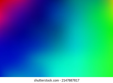 Light Multicolor, Rainbow vector abstract blurred pattern. Colorful illustration in blurry style with gradient. Brand new template for your design.