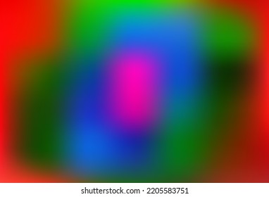 Light Multicolor, Rainbow vector abstract blurred background. A completely new color illustration in a bokeh style. Brand new style for your business design.
