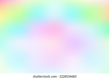 Light Multicolor, Rainbow vector abstract bright background. Colorful illustration in blurry style with gradient. Template for any brand book.
