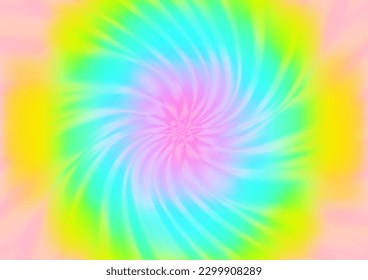 Light Multicolor, Rainbow vector abstract bokeh pattern. Creative illustration in halftone style with gradient. A completely new template for your design.