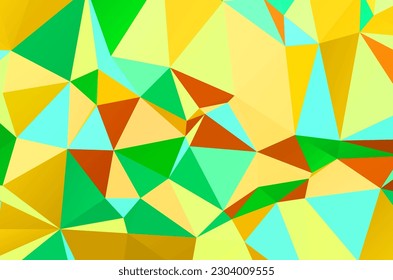 Light Multicolor, Rainbow vector abstract polygonal texture. Colorful illustration in abstract style with gradient. Brand new style for your business design.
