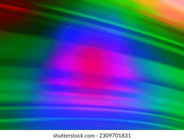 Light Multicolor, Rainbow vector abstract template. Creative illustration in halftone style with gradient. The blurred design can be used for your web site.