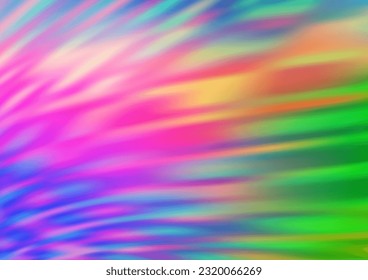 Light Multicolor, Rainbow vector abstract bright template. Glitter abstract illustration with an elegant design. The background for your creative designs.