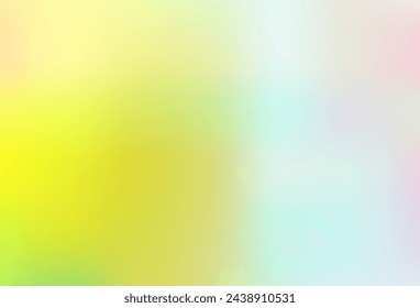 Light Multicolor, Rainbow vector abstract blurred template. Colorful abstract illustration with gradient. Best blurred design for your business.