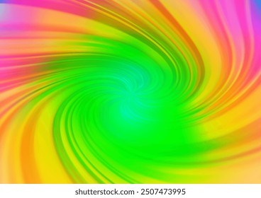 Light Multicolor, Rainbow vector abstract blurred template. Colorful illustration in blurry style with gradient. A completely new design for your business.