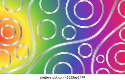 Light Multicolor, Rainbow vector abstract doodle template. Colorful illustration in abstract style with doodles and Zen tangles. A completely new template for your business design.