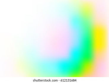 Light Multicolor, Rainbow vector abstract textured blur background. Blurry abstract design. Pattern can be used for background.