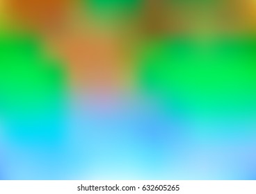 Light Multicolor, Rainbow vector abstract background. Modern geometrical abstract illustration with gradient. Brand-new design for your business.