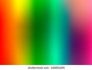 Light Multicolor, Rainbow vector abstract background. Modern geometrical abstract illustration with gradient. Brand-new design for your business.