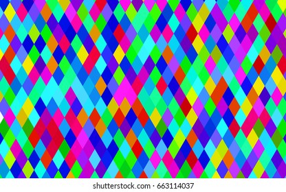 Light Multicolor, Rainbow vector abstract polygonal background. Shining colored illustration in a brand-new style. The polygonal design can be used for your web site.
