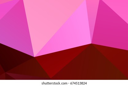 Light Multicolor, Rainbow vector abstract mosaic background. Glitter abstract illustration with an elegant design. A completely new design for your business.