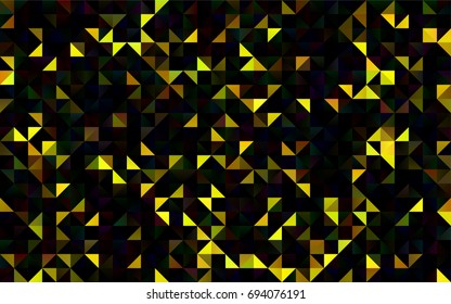 Light Multicolor, Rainbow vector abstract polygonal background. A vague abstract illustration with gradient. The template can be used as a background for cell phones.
