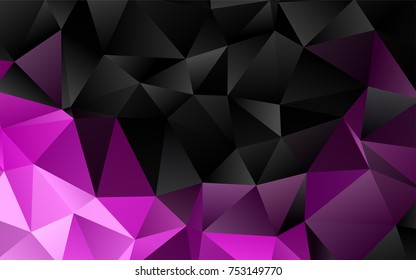 Light Multicolor, Rainbow vector abstract mosaic background. A vague abstract illustration with gradient. A completely new design for your business.