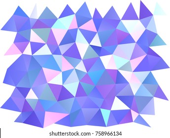 Light Multicolor, Rainbow vector abstract mosaic background. Creative geometric illustration in Origami style with gradient. The textured pattern can be used for background.