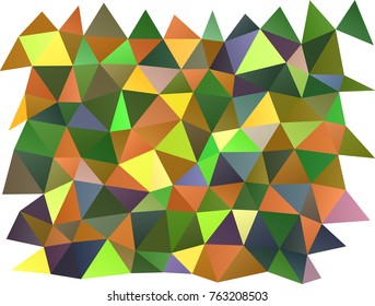 Light Multicolor, Rainbow vector abstract mosaic background. An elegant bright illustration with gradient. Brand-new style for your business design.