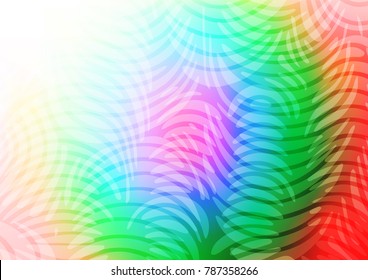 Light Multicolor, Rainbow vector abstract doodle texture. Modern geometrical abstract illustration with doodles. The best blurred design for your business.