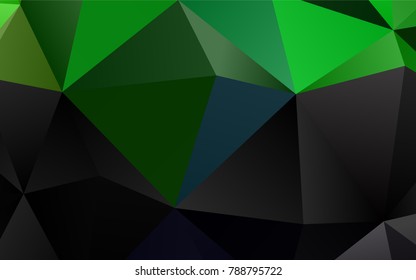 Light Multicolor, Rainbow vector abstract mosaic background. A vague abstract illustration with gradient. Brand-new style for your business design.