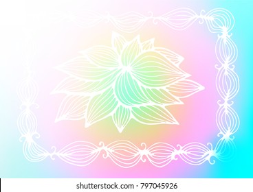 Light Multicolor, Rainbow vector abstract doodle texture. Decorative shining illustration with doodles on abstract template. The textured pattern can be used for website.