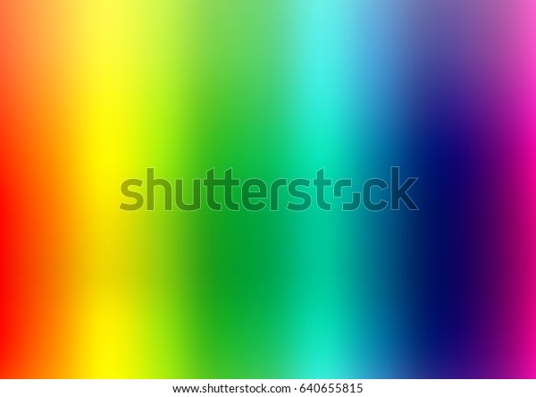 Light Multicolor Rainbow Vector Abstract Blurred Stock Vector Royalty Free