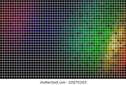Light Multicolor, Rainbow vector backdrop with rectangles, squares. Decorative design in abstract style with rectangles. Pattern can be used for websites.