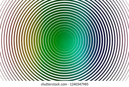 Light Multicolor, Rainbow vector backdrop with dots. Abstract illustration with colored bubbles in nature style. Template for your brand book.