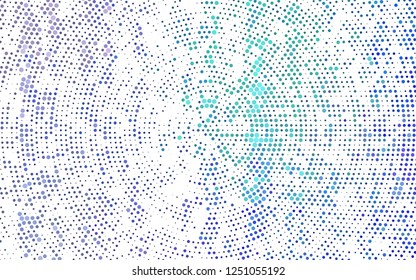 Light Multicolor, Rainbow vector backdrop with dots. Beautiful colored illustration with blurred circles in nature style. Pattern for ads, leaflets.