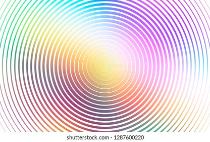 Light Multicolor, Rainbow vector backdrop with dots. Glitter abstract illustration with blurred drops of rain. Pattern of water, rain drops.