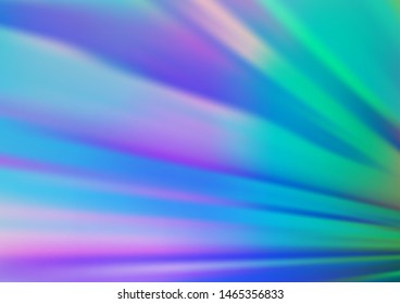 Light Multicolor, Rainbow vector backdrop with long lines. Blurred decorative design in simple style with lines. Backdrop for TV commercials.