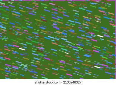 Light Multicolor, Rainbow vector backdrop with long lines. Glitter abstract illustration with colored sticks. Best design for your ad, poster, banner.