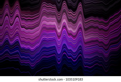 Light Multicolor, Rainbow vector background with curved circles. Creative geometric illustration in marble style with gradient. New composition for your brand book.