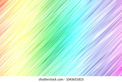 Light Multicolor, Rainbow vector background with liquid shapes. Shining crooked illustration in marble style. The template for cell phone backgrounds.