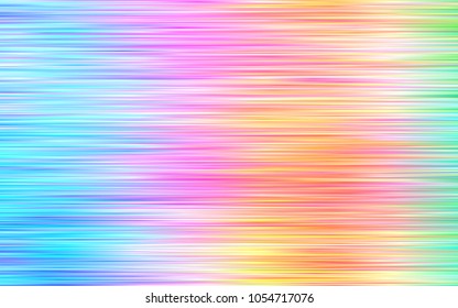 Light Multicolor, Rainbow vector background with straight lines. Modern geometrical abstract illustration with staves. The pattern can be used as ads, poster, banner for commercial.