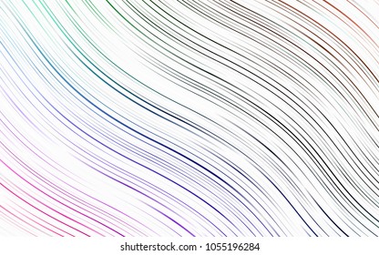 Light Multicolor, Rainbow vector background with liquid shapes. Colorful illustration in abstract marble style with gradient. Marble style for your business design.