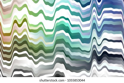 Light Multicolor, Rainbow vector background with bubble shapes. Colorful abstract illustration with gradient lines. New composition for your brand book.