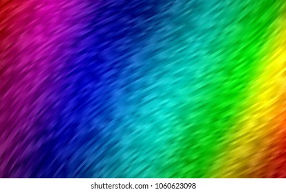 Light Multicolor, Rainbow vector background with bubble shapes. Shining crooked illustration in marble style. Marble design for your web site.