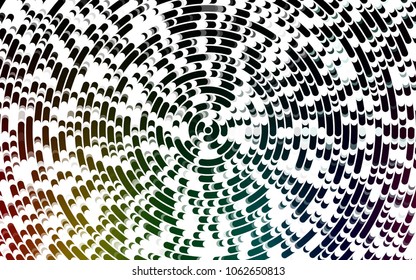 Light Multicolor, Rainbow vector background with bent lines. Creative geometric illustration in marble style with gradient. A completely new marble design for your business.