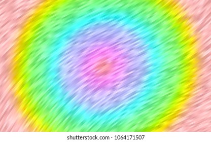 Light Multicolor, Rainbow vector background with abstract lines. An elegant bright illustration with gradient. A new texture for your  ad, booklets, leaflets.