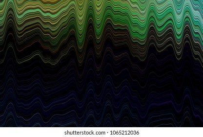 Light Multicolor, Rainbow vector background with liquid shapes. Colorful illustration in abstract marble style with gradient. Brand-new design for your ads, poster, banner.
