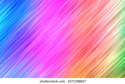 Light Multicolor, Rainbow vector background . Creative geometric illustration in marble style with gradient. Textured wave pattern for backgrounds.