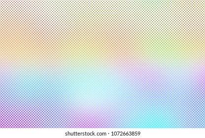 Light Multicolor, Rainbow vector  background with bubbles. Abstract illustration with colored bubbles in nature style. New design for ad, poster, banner of your website.